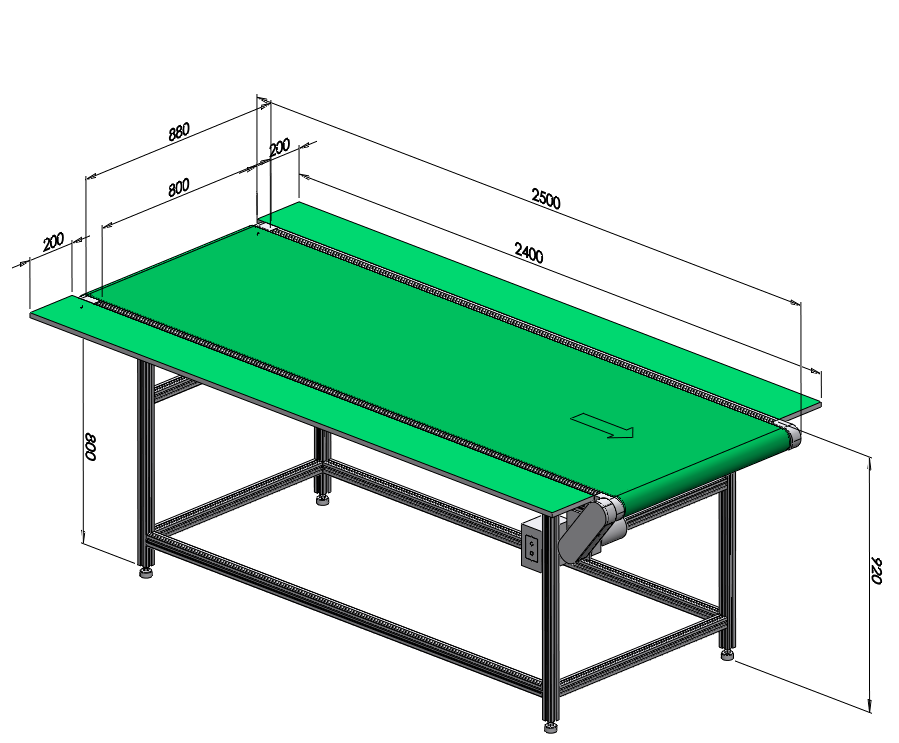 服裝廠布片輸送機流水線 服裝廠布片輸送機流水線