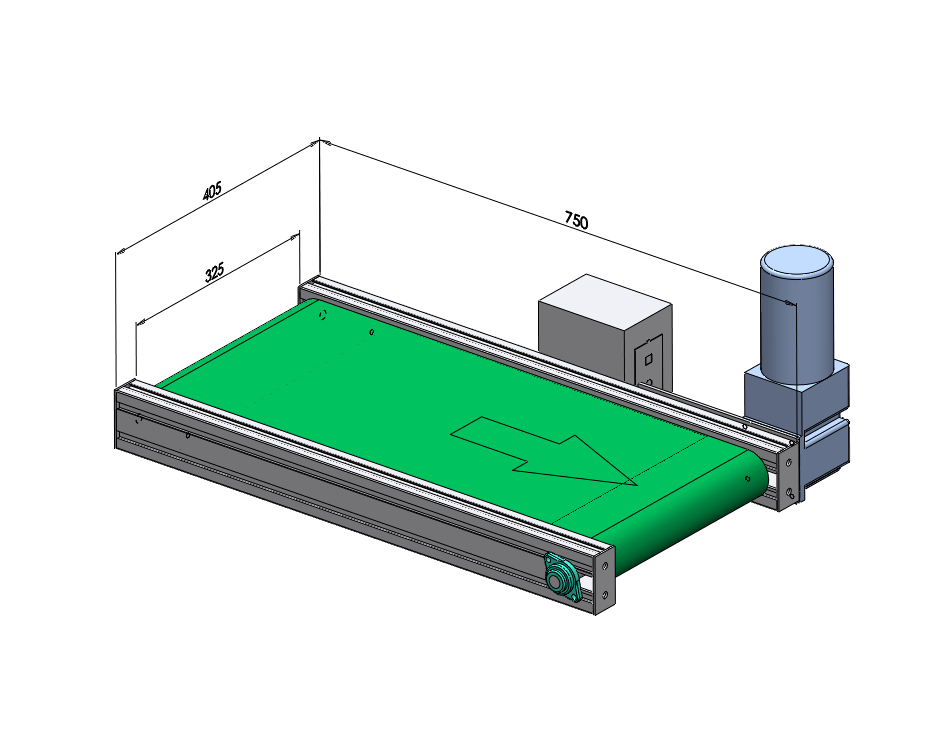 小型輸送機(jī)流水線皮帶線