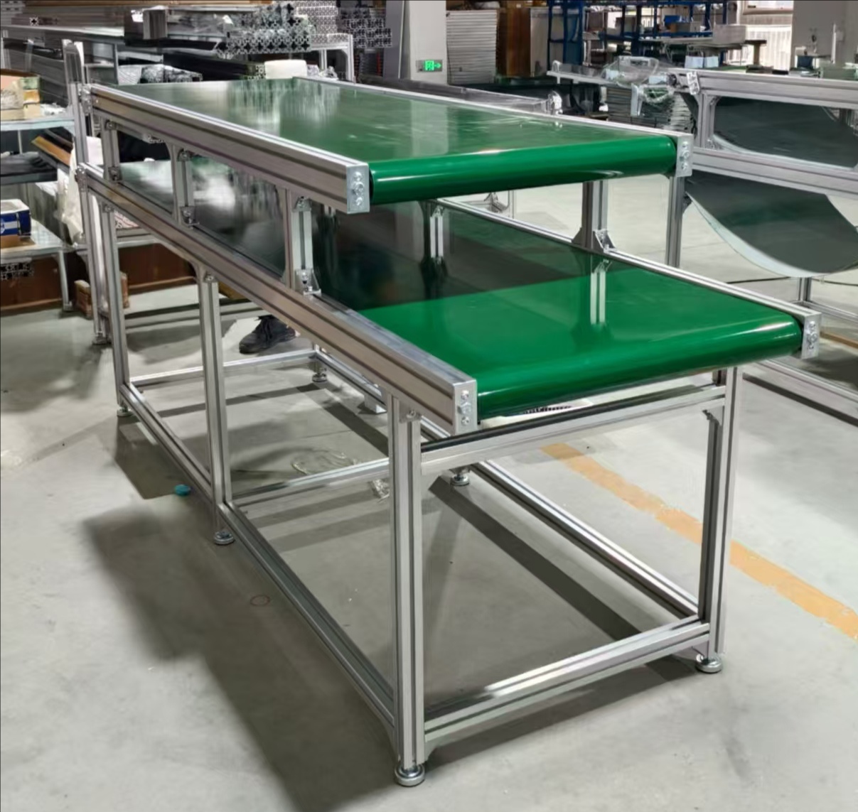 雙層皮帶流水線輸送機