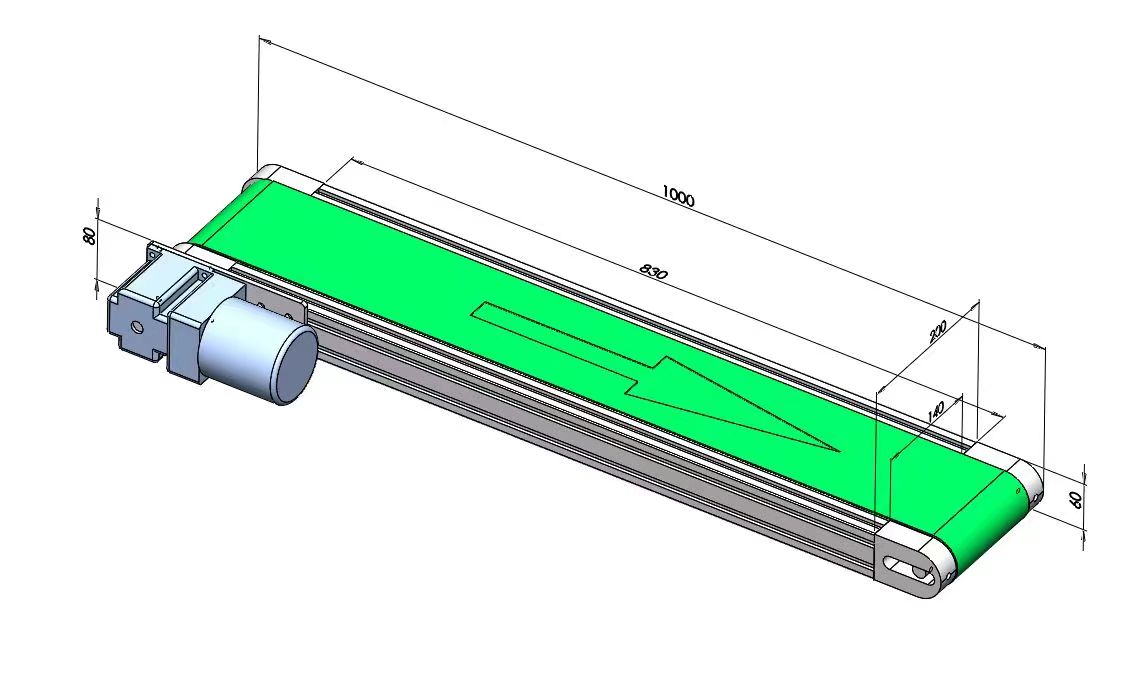無支架水流線輸送機